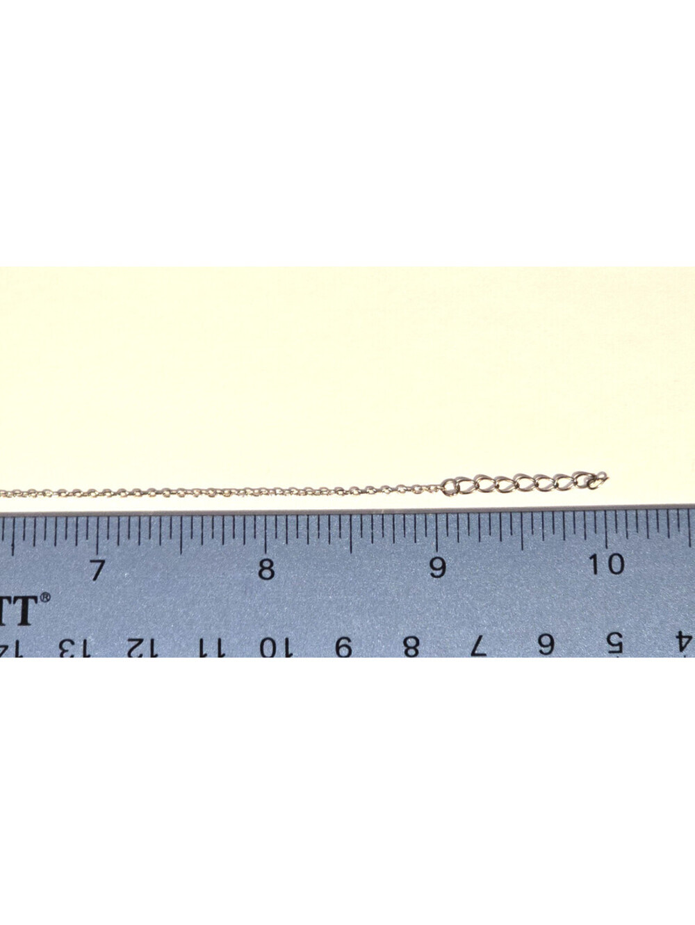 Sterling Silver Anklet Ankle Bracelet Dainty Butterfly Excellent Condition - Picture 5 of 5
